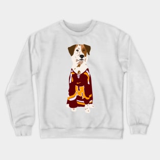 Hockey Dog Crewneck Sweatshirt